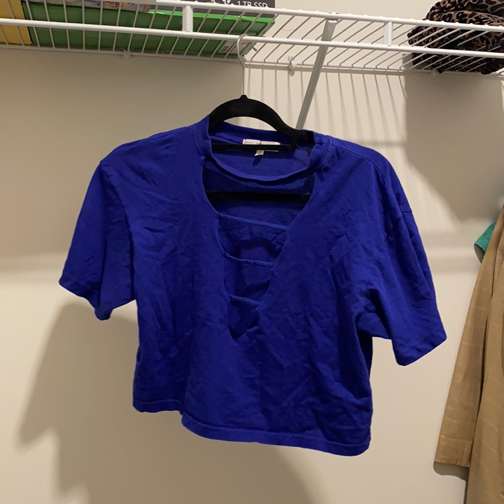 Cut out crop top